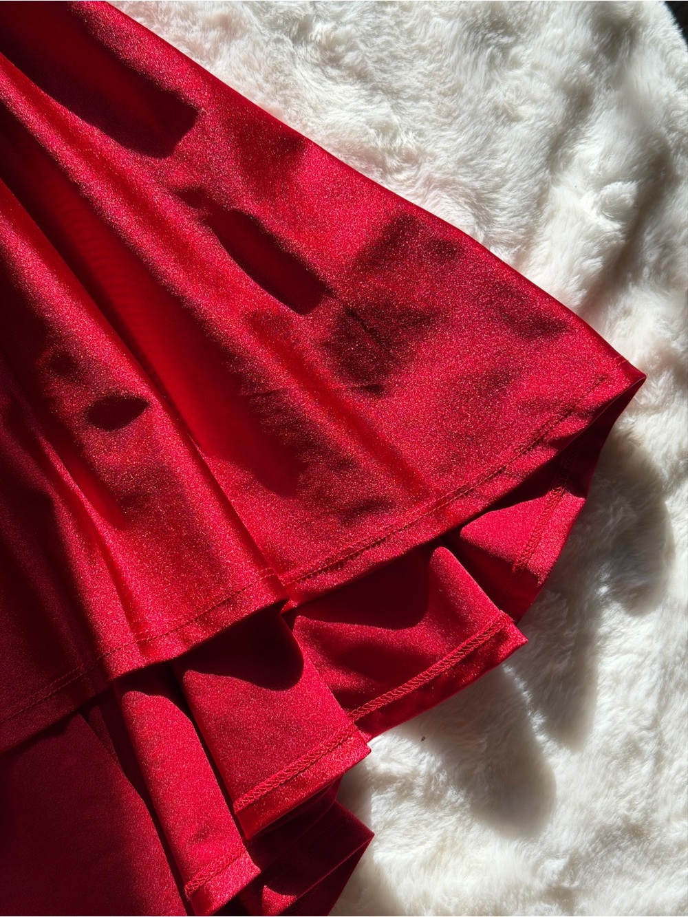 City Studio One-Shoulder Scarlet Dress - Picture 5 of 6